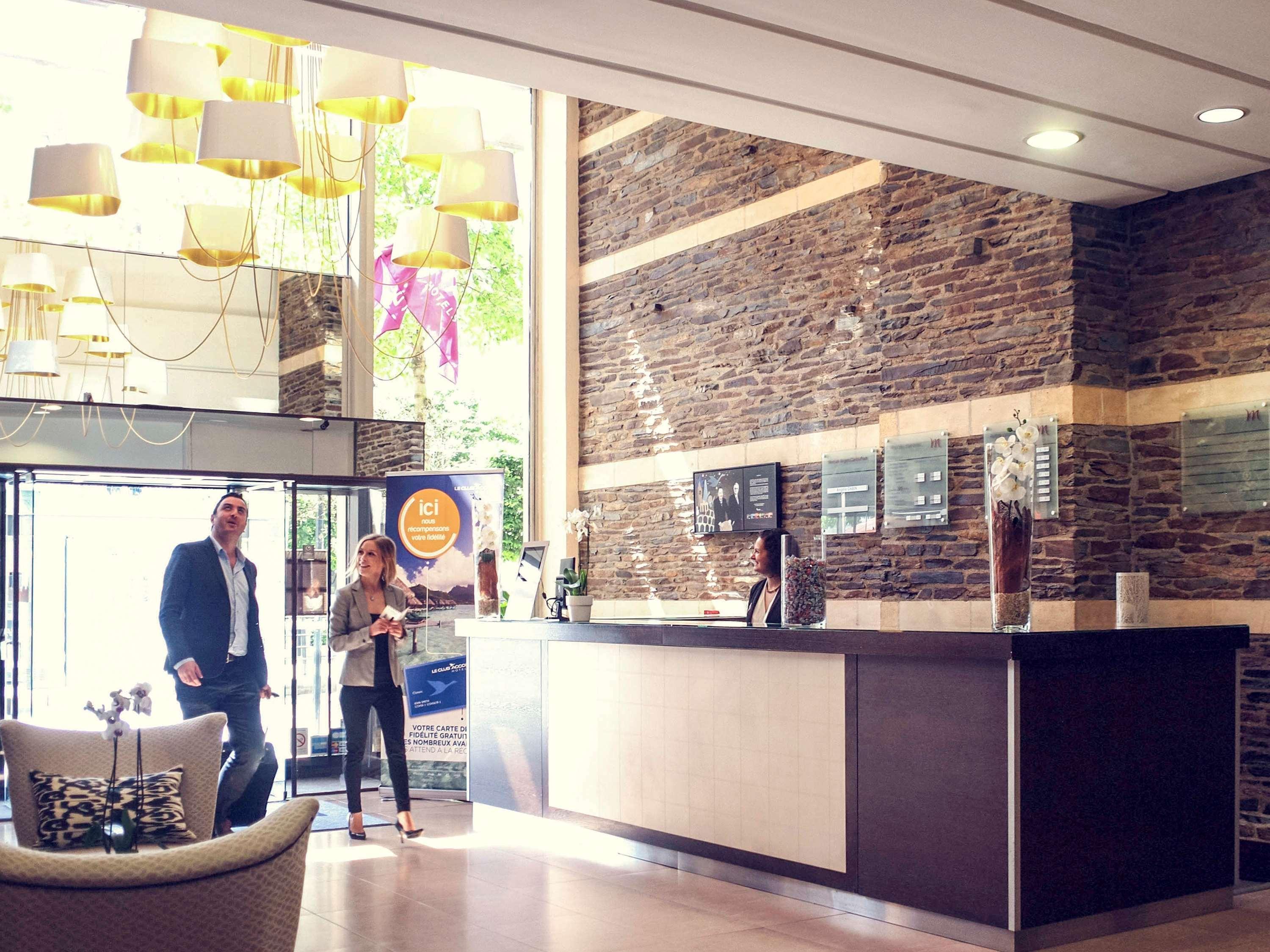 Mercure Angers Centre Gare Exterior foto